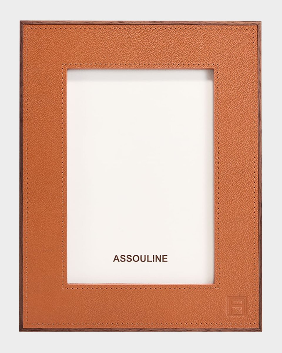 Heritage Leather Picture Frame, 5" x 7"